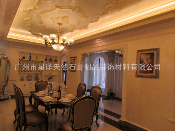 為什么那么多人選擇廣州石膏線模具吊頂？